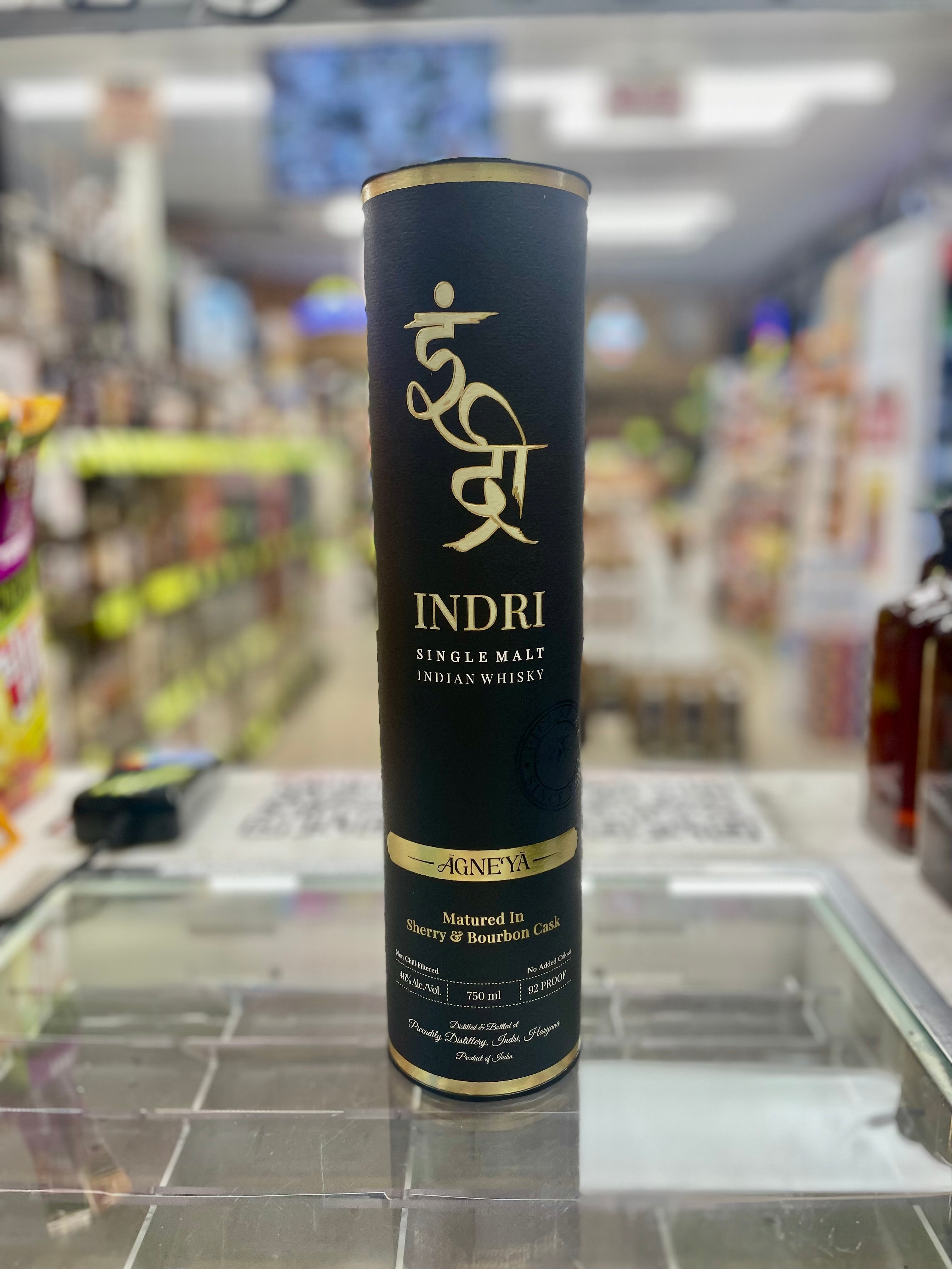 Indri Agneya Sherry & Bourbon Cask Finish Single Malt Whisky 750ml