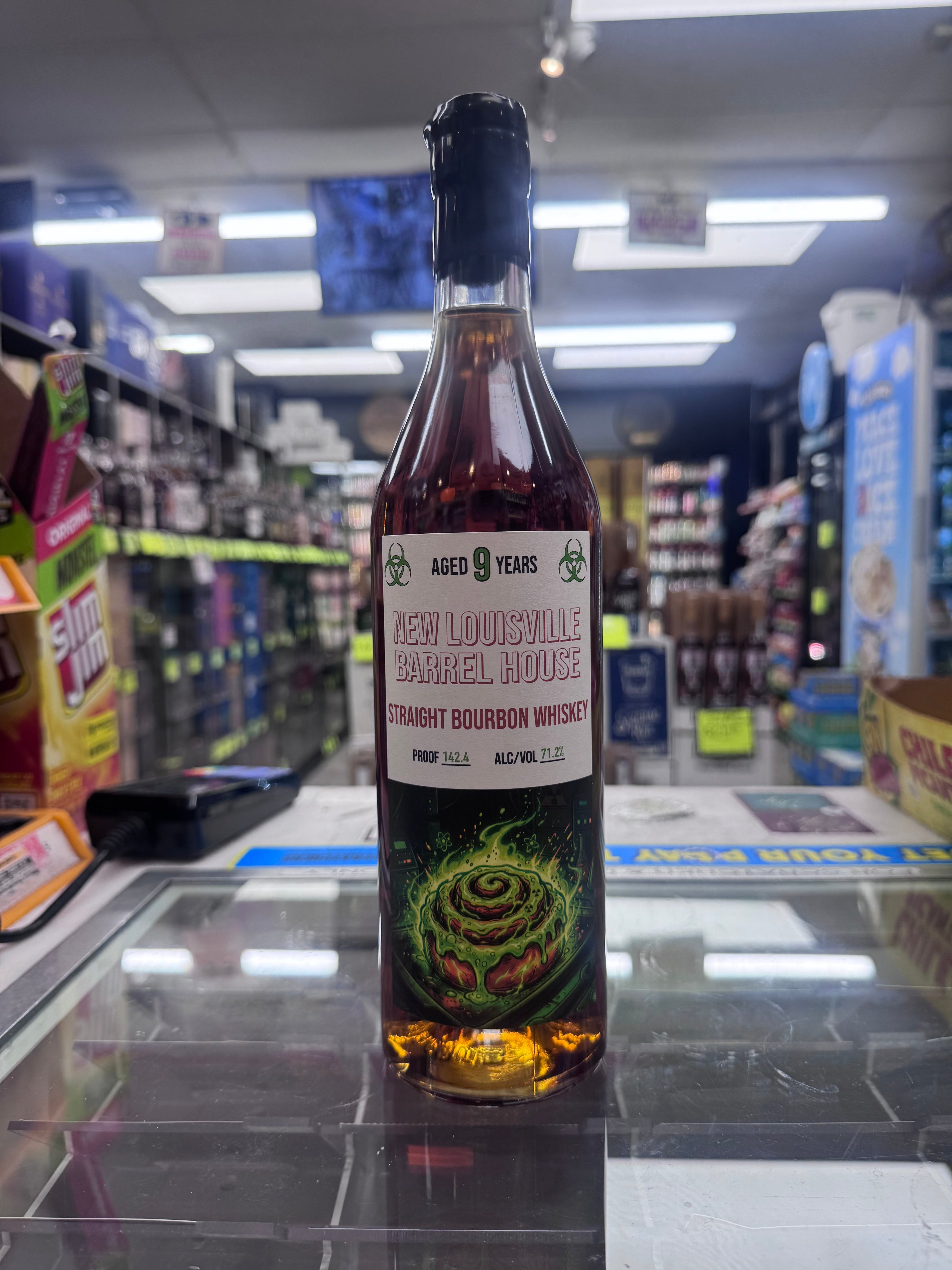 New Louisville Barrel House Cinnabomb 9 Year Old Straight Bourbon Whiskey 750ml