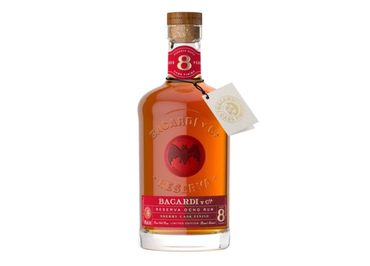 Bacardi Reserva Ocho 8 Year Old Sherry Cask Finish Rum 750ml