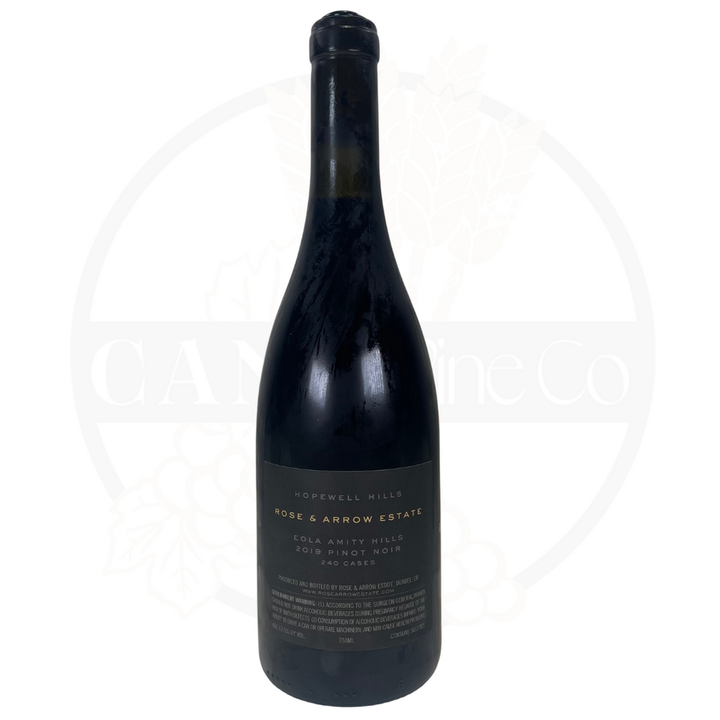 2019 Rose & Arrow Estate Hopewell Hills Pinot Noir 750ml