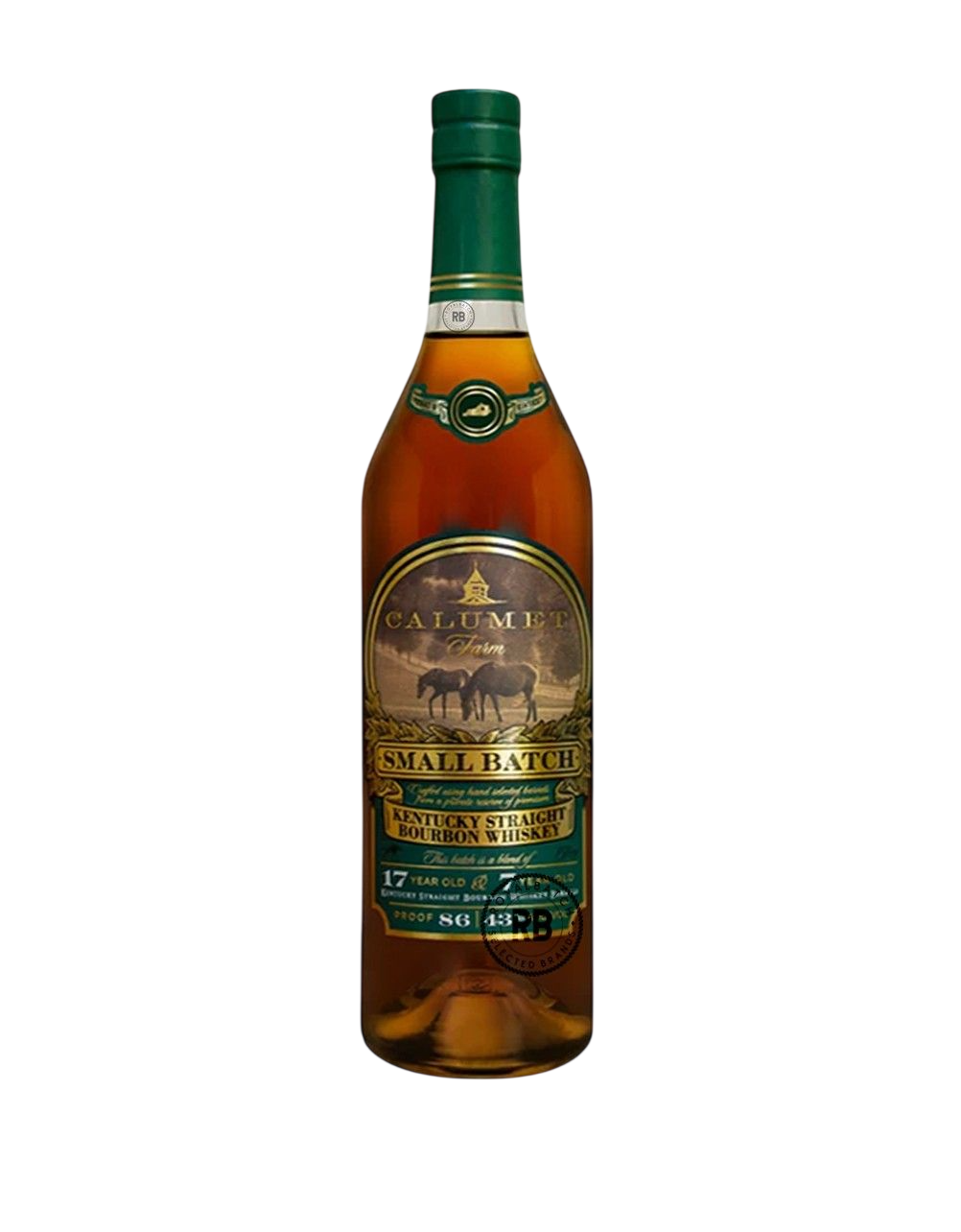 Calumet Small Batch Bourbon Whiskey (17 year old & 7 year old blend) 750ml