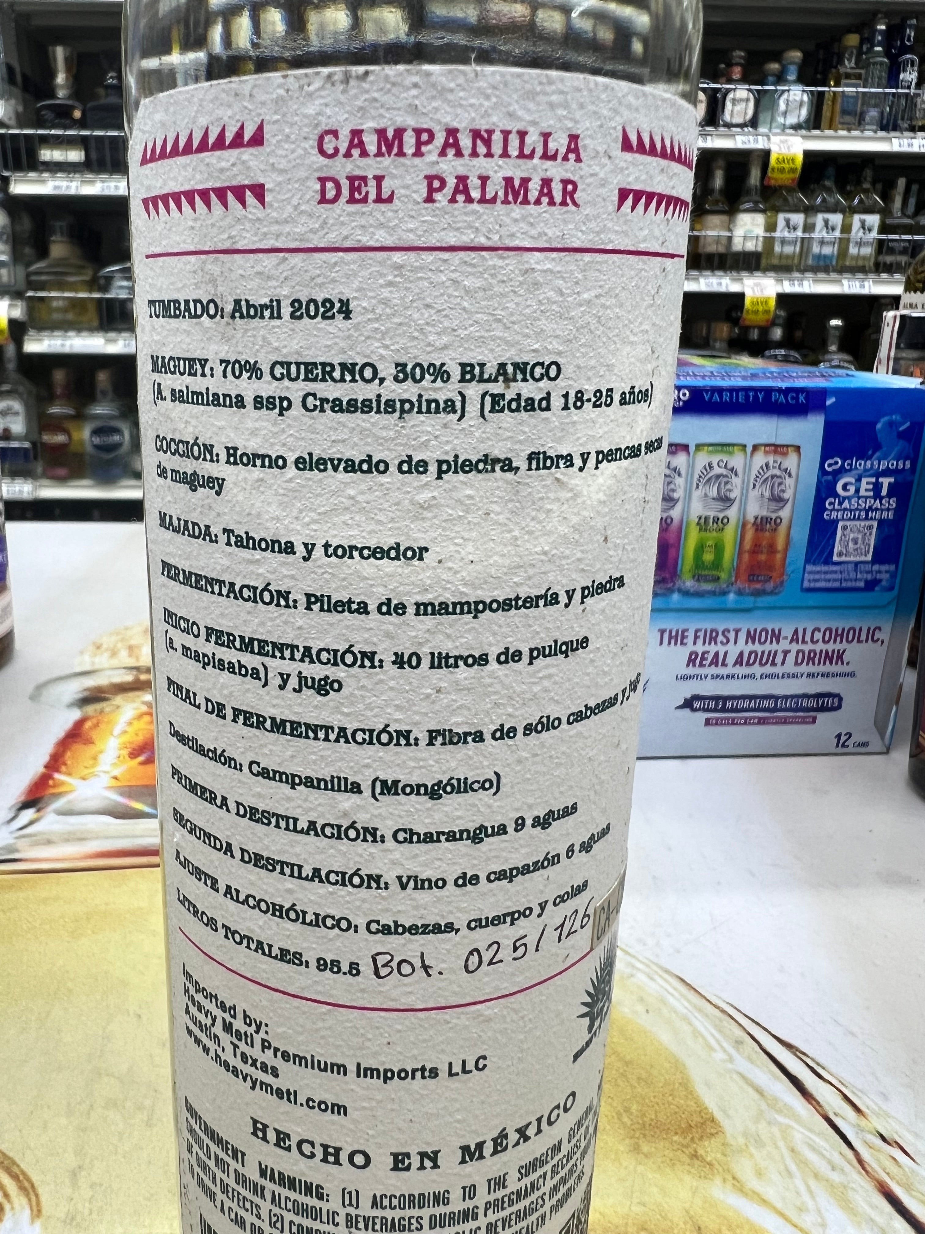 Campanilla Del Palmar Ensamble Cuerno Y Blanco Jaime Navarro Mezcal