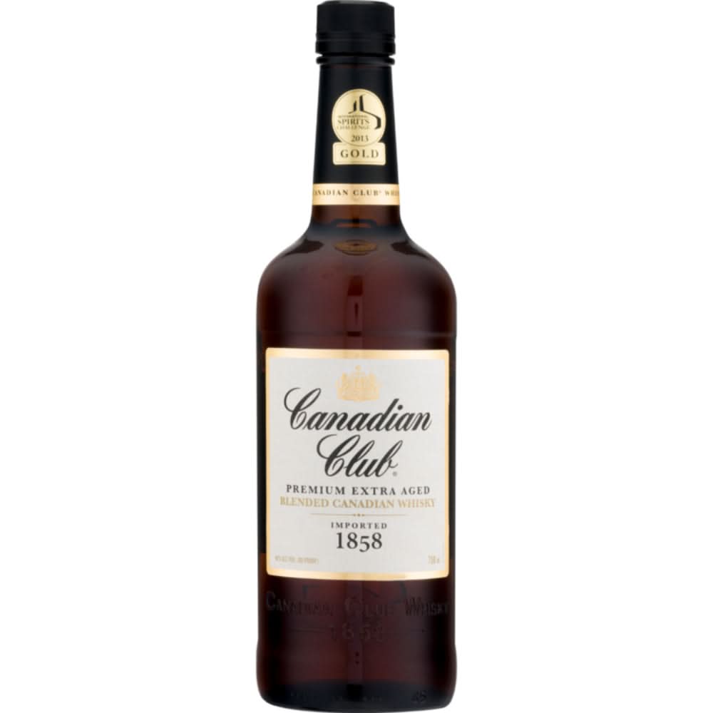 Canadian Club 1858 Premium Blended Canadian Whisky 750ml