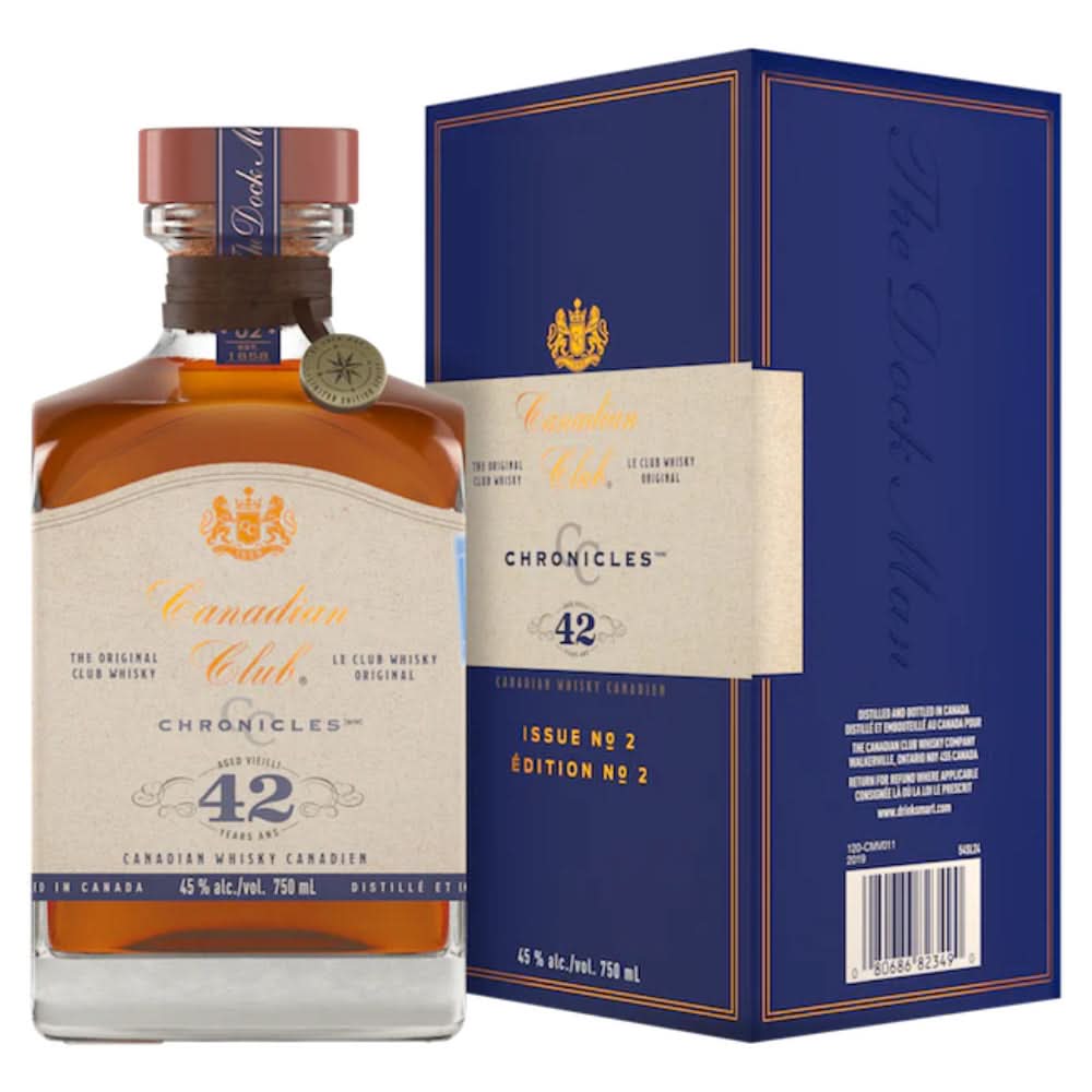 Canadian Club Chronicles 42 Year Old Whisky 750ml