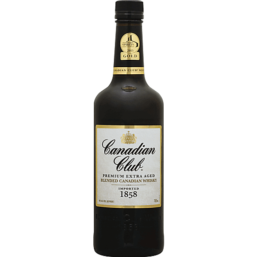 Canadian Club 1858 Premium Blended Canadian Whisky 750ml