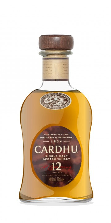 Cardhu 12 Year Old Single Malt Scotch Whisky 750ml