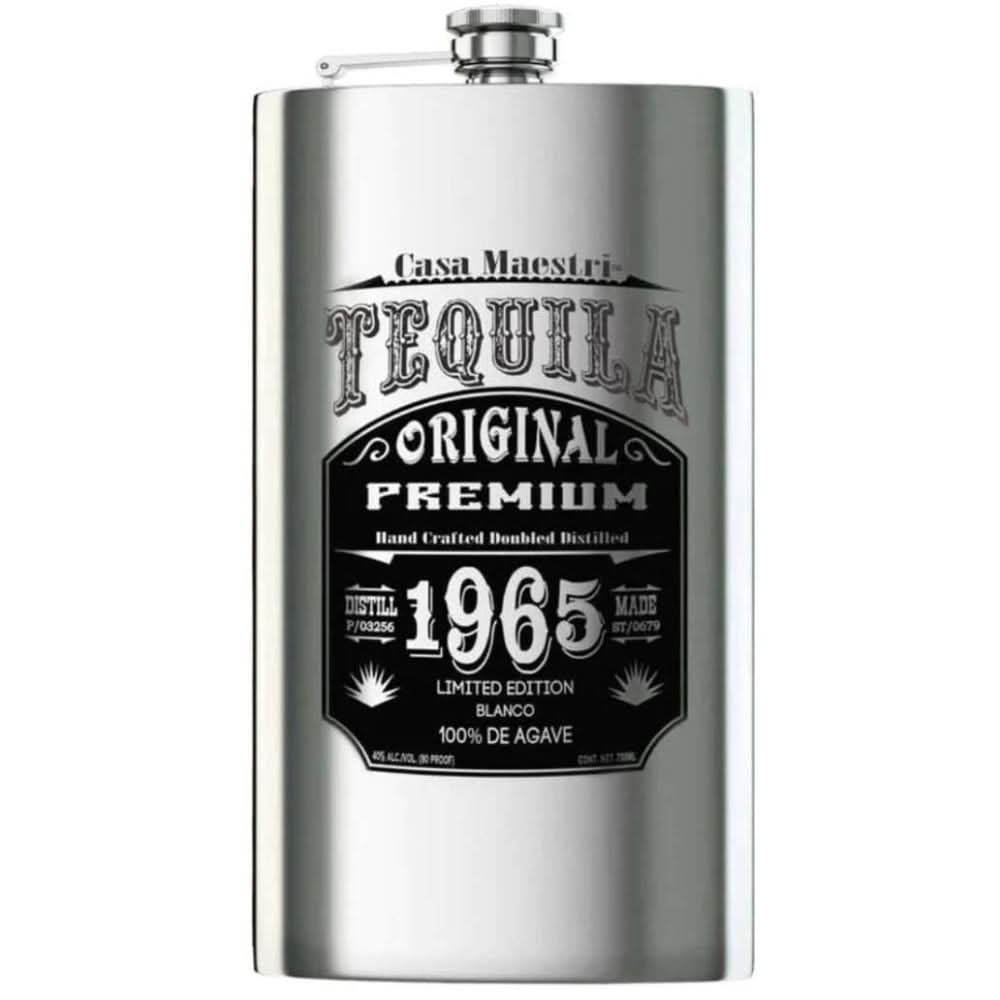 Casa Maestri 1965 Flask Limited Edition Blanco Tequila 750ml