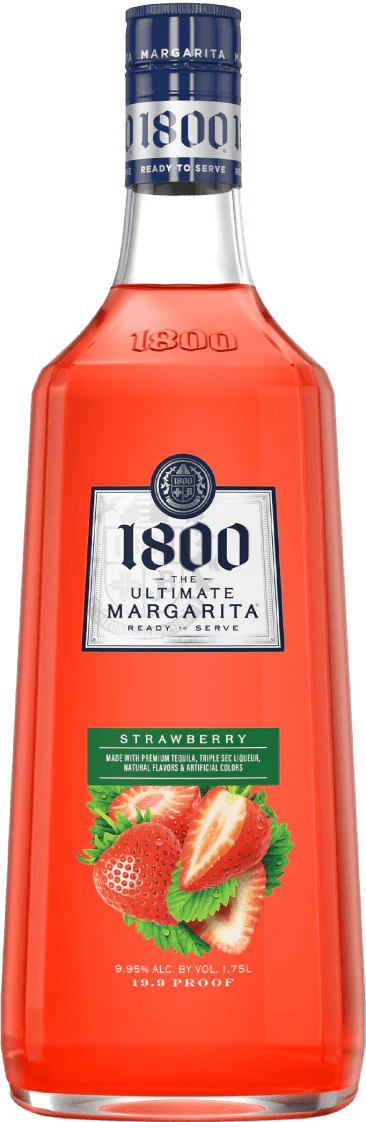 Casa Cuervo 1800 Ultimate Margarita Strawberry Cocktail 1.75Lt