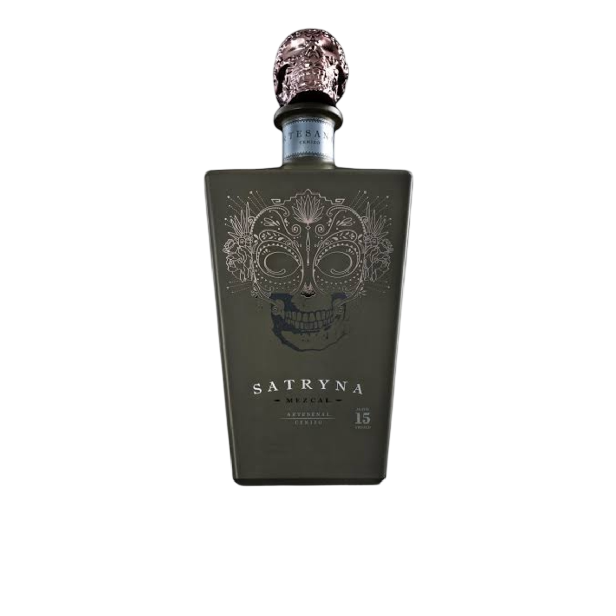 Casa Satryna Mezcal Artesenal Cenizo 15 year 750 ML