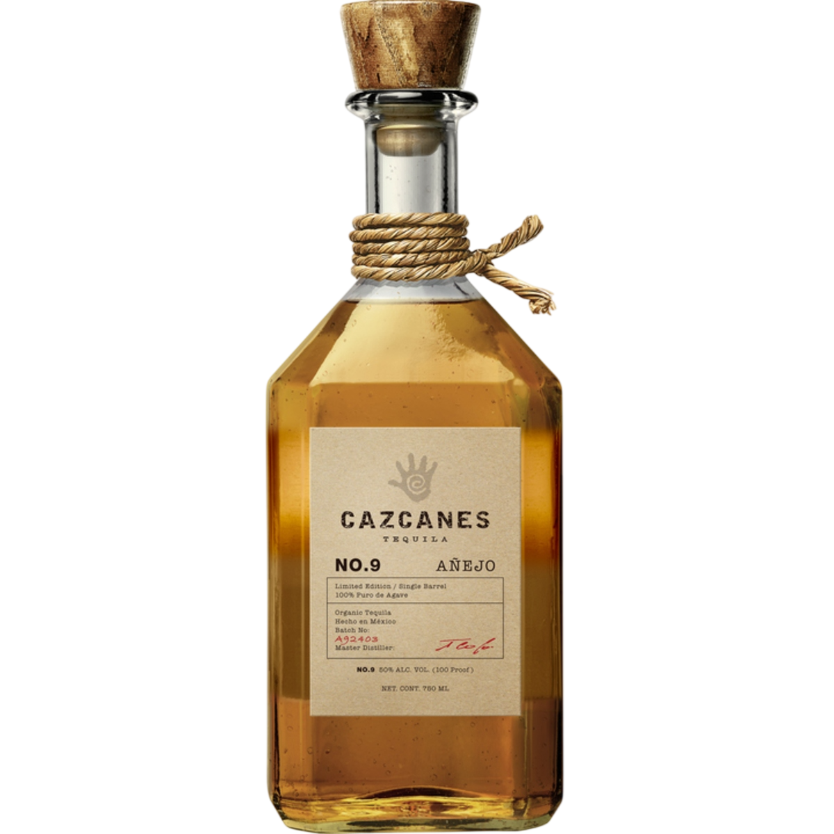 Cazcanes No 9 Anejo SB26 750 ML