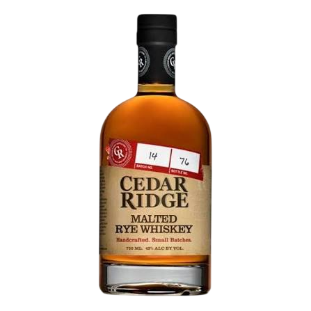 Cedar Ridge Rye Whiskey 750 ml
