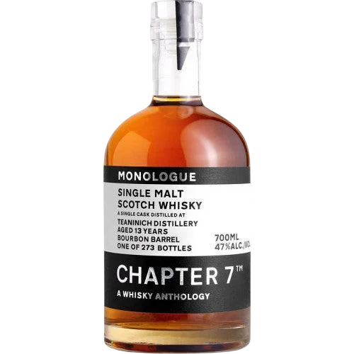 Chapter 7 Monologue 13 Year Old Teaninich 2008 Scotch Whisky 700ml