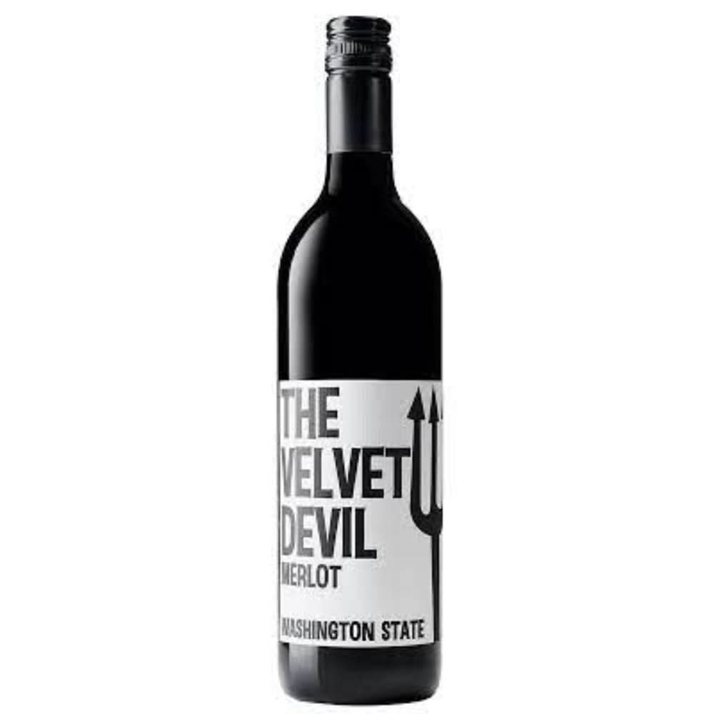 Charles Smith Wines The Velvet Devil Merlot 750ml