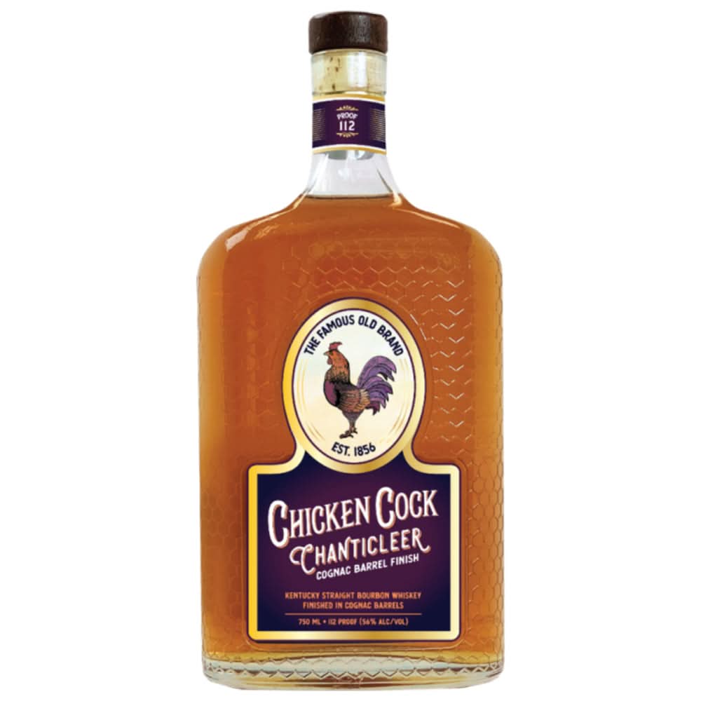 Chicken Cock Chanticleer Cognac Barrel Finish Kentucky Straight Bourbon Whiskey 750ml