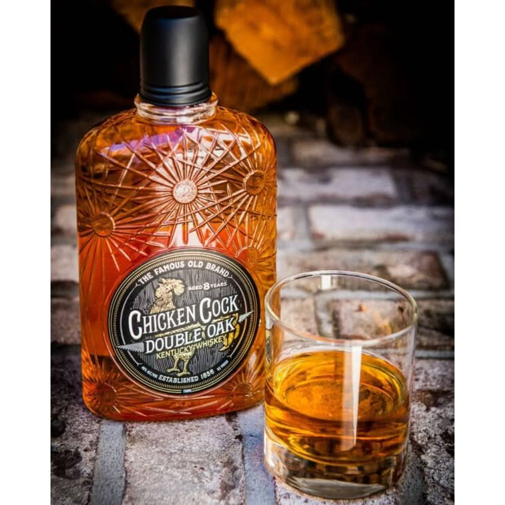 Chicken Cock Double Oak 8 Year Old Kentucky Whiskey 750ml