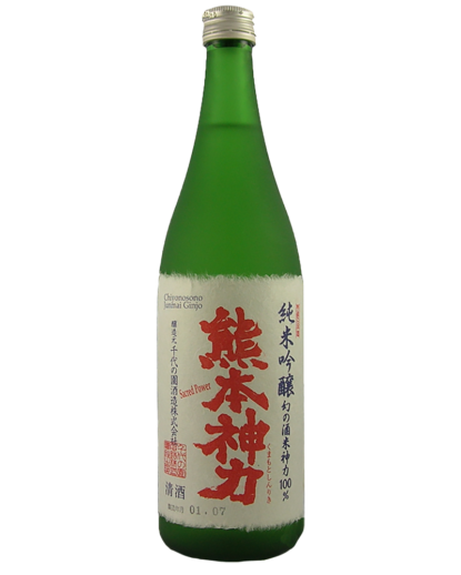 Chiyonosono Kumamoto Shinriki Sacred Power Junmai Ginjo Sake 720ml