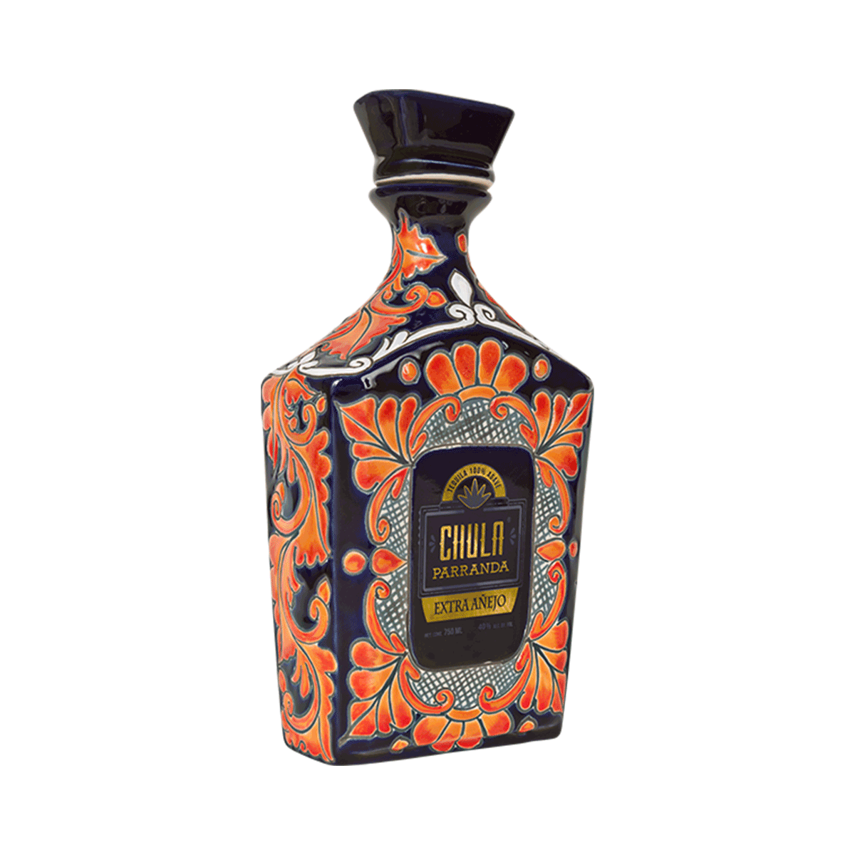 Chula Parranda Extra Anejo Artesanal "Ceramic" 750 ml