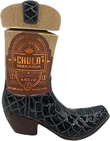 Chula Parranda Extra Aged Ceramic Boot Tequila 750ml