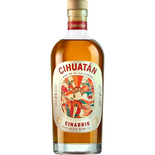Cihuatan Cinabrio Rum 12 Year Old Rum 750ml