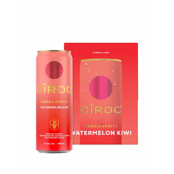 Ciroc Watermelon Kiwi Vodka Spritz 4-Pack Can