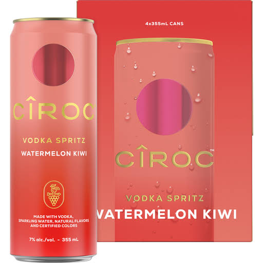 Ciroc Watermelon Kiwi Vodka Spritz Can 4-Pack