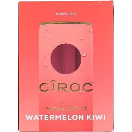 Ciroc Watermelon Kiwi (4 pack) 355ml