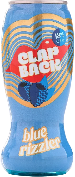 Clapback Blue Rizzler 375ml