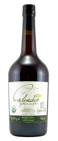 Claque-Pepin Calvados Organic 10 Year Old 750ml