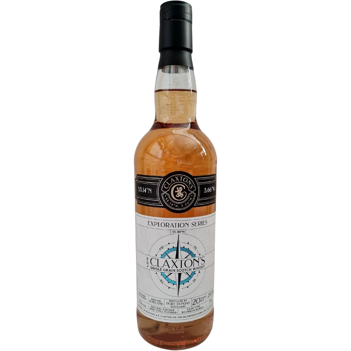Claxtons Exploration Series Single Grain Scotch 20 year 700 ml