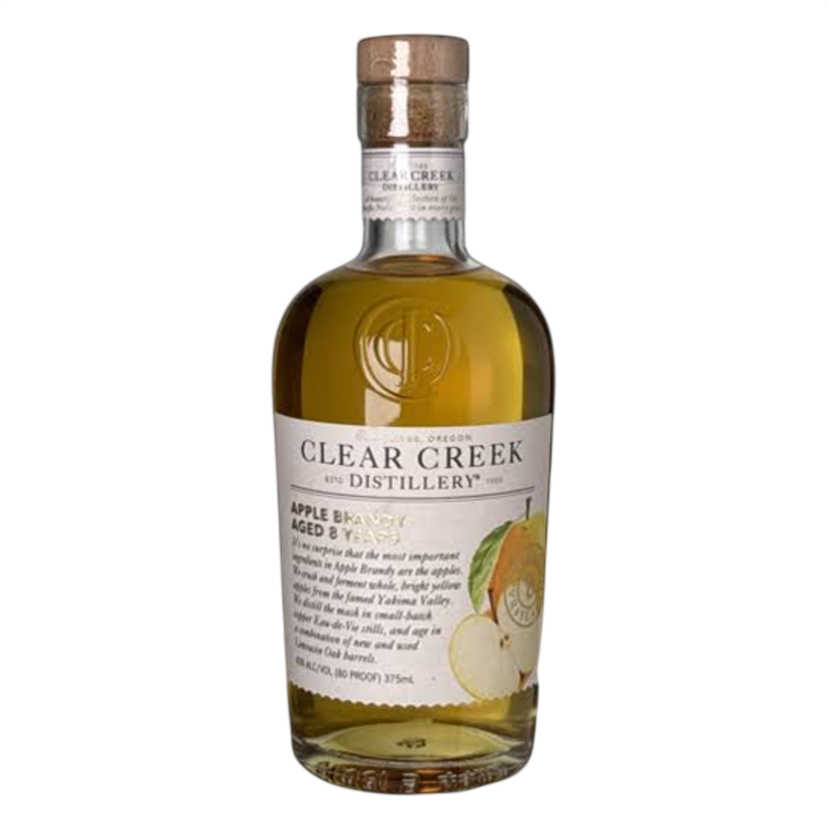 Clear Creek Eau de Vie Pomme Apple 8 year 375ml