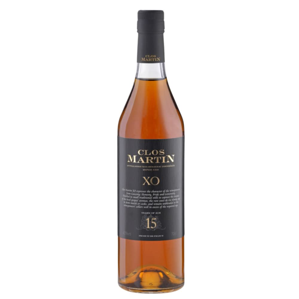 Clos Martin X.O. Folle Blanche 15 Year Old Bas Armagnac 750ml