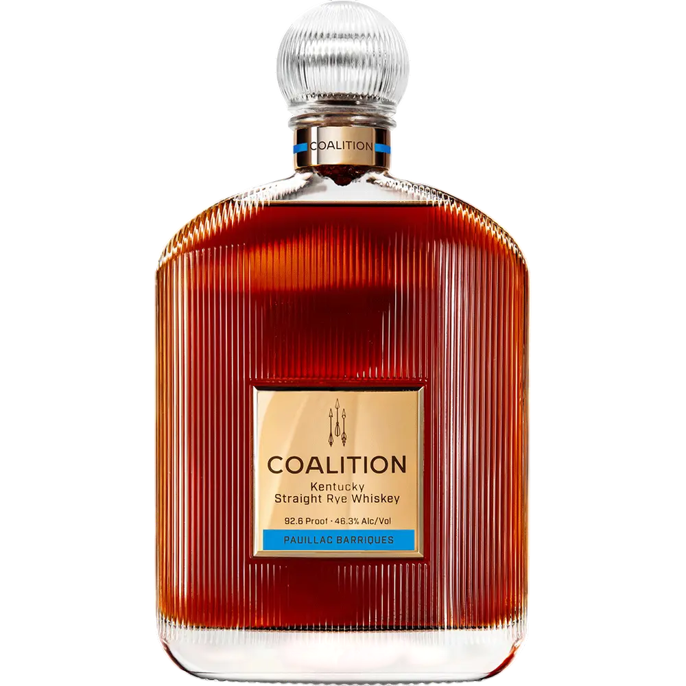 Coalition Straight Rye Whiskey Pauillac Barriques 750 ml