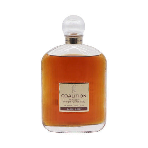 Coalition Whiskey Barrel Proof Kentucky Straight Rye Whisky 750ml