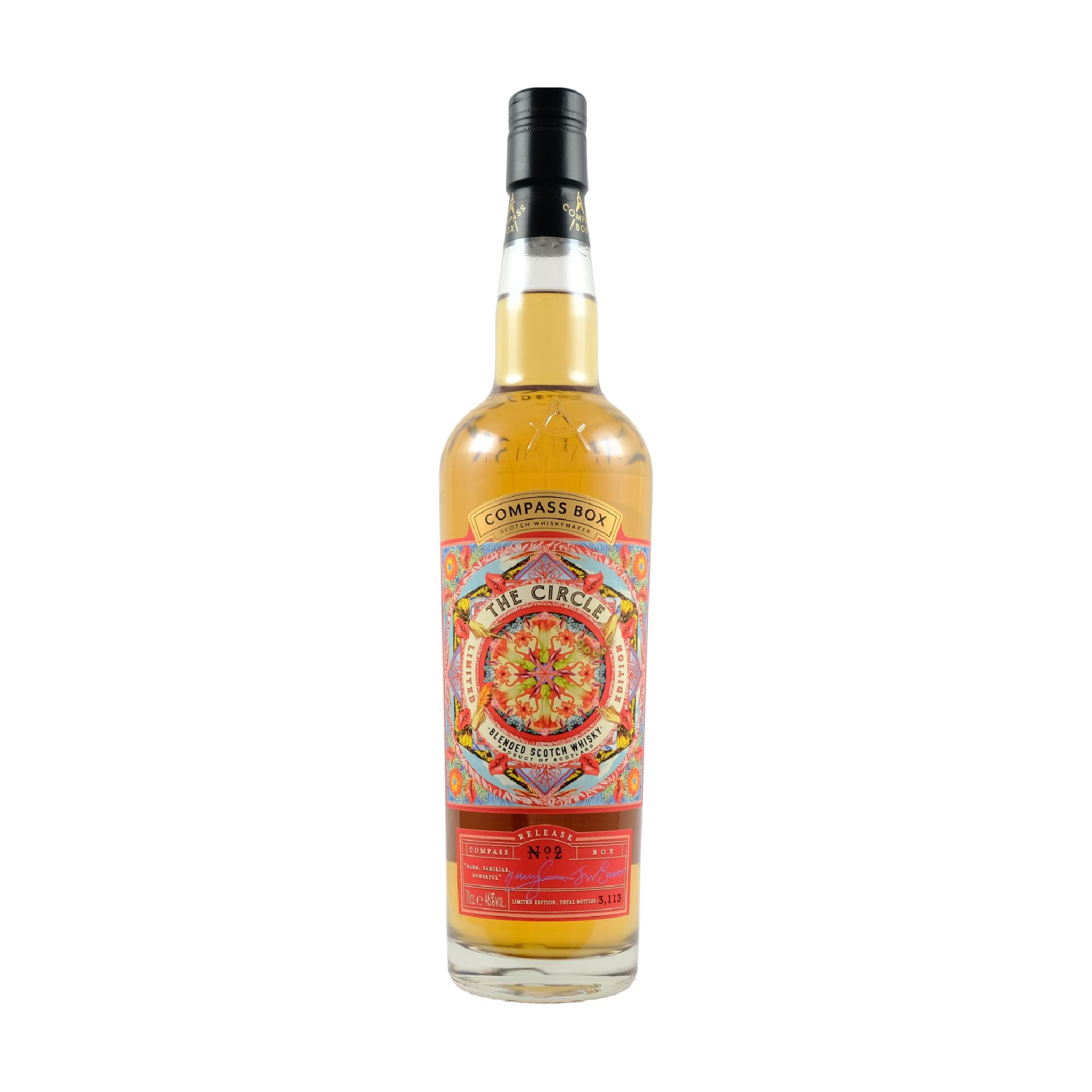 Compass Box The Circle No 2 Limited Edition Blended Malt Scotch Whisky 750ml