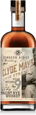 Conecuh Ridge Distillery Clyde May's Cask Strength 9 Year Old Whiskey 750ml