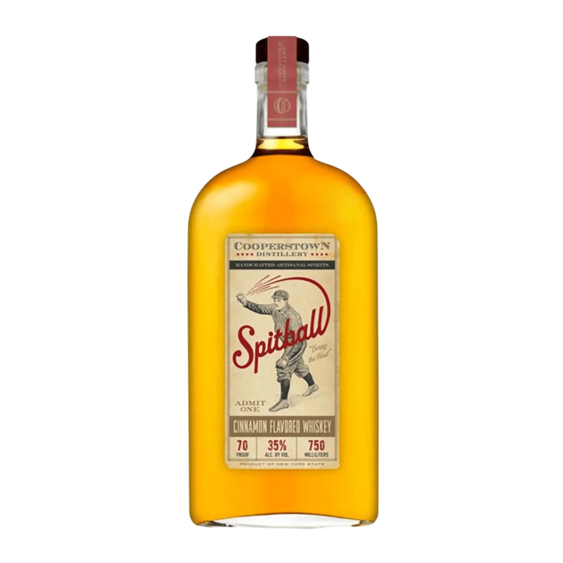 Cooperstown Distillery Spitball Cinnamon 750 ML