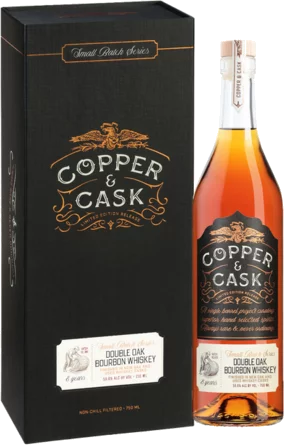 Copper & Cask Small Batch Series 009 Double Oak 8 Year Old Straight Bourbon Whiskey 750ml