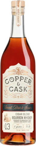 Copper & Cask Small Batch Series 013 8 Year Old Cigar Blend Whiskey 750ml