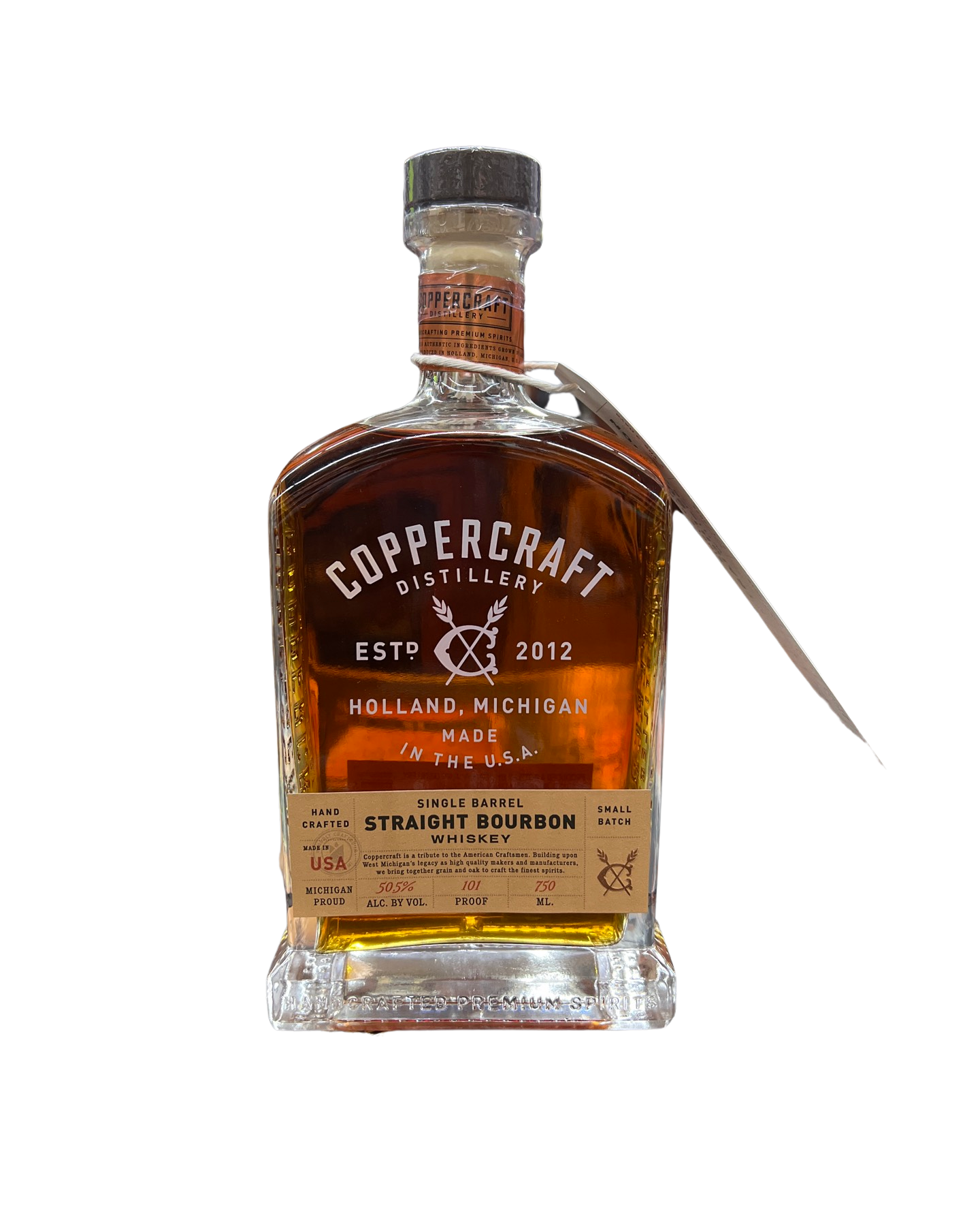Coppercraft Distillery Single Barrel 7 Year Old EL Cerrito Liquor Store Pick MGP Straight Bourbon Whiskey 750ml