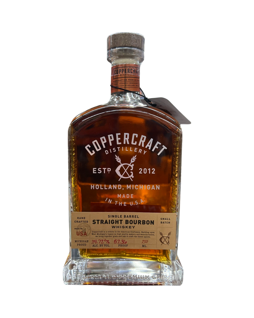 Coppercraft Single Barrel EL Cerrito Liquor Store Pick 8 Year Old MGP Straight Bourbon 750ml