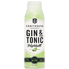 Crafthouse Cocktails Gin and Tonic 355 ML