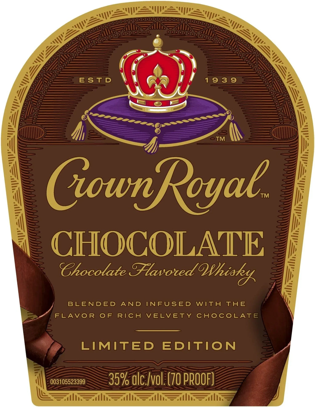 Crown Royal Chocolate Flavored Canadian Whisky Limited Edition Bundle 750ml 12 Pack