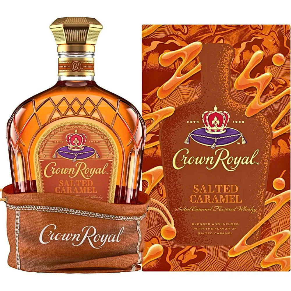 Crown Royal Salted Caramel Flavored Canadian Whisky 750ml