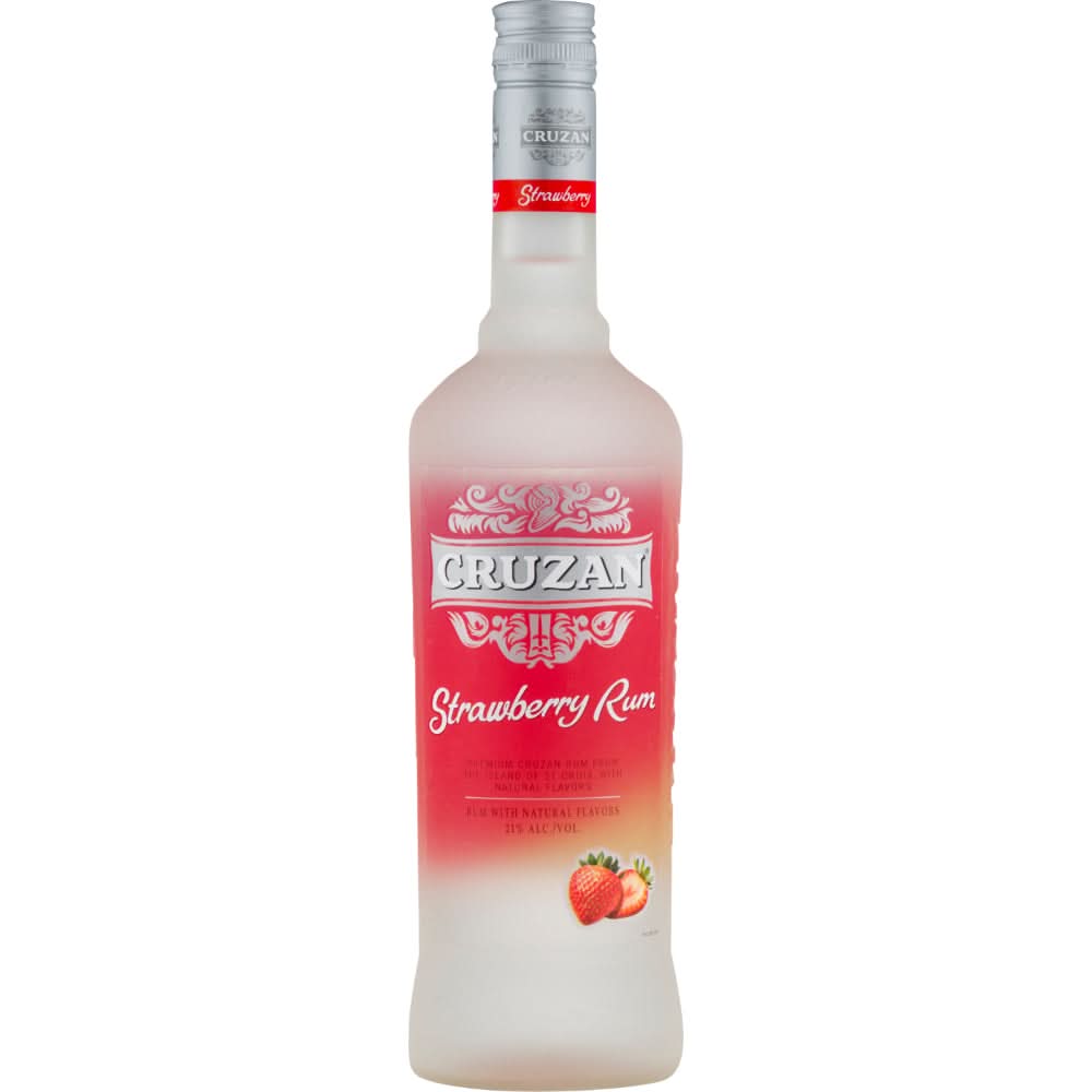 Cruzan Strawberry Liqueur & Rum 750ml