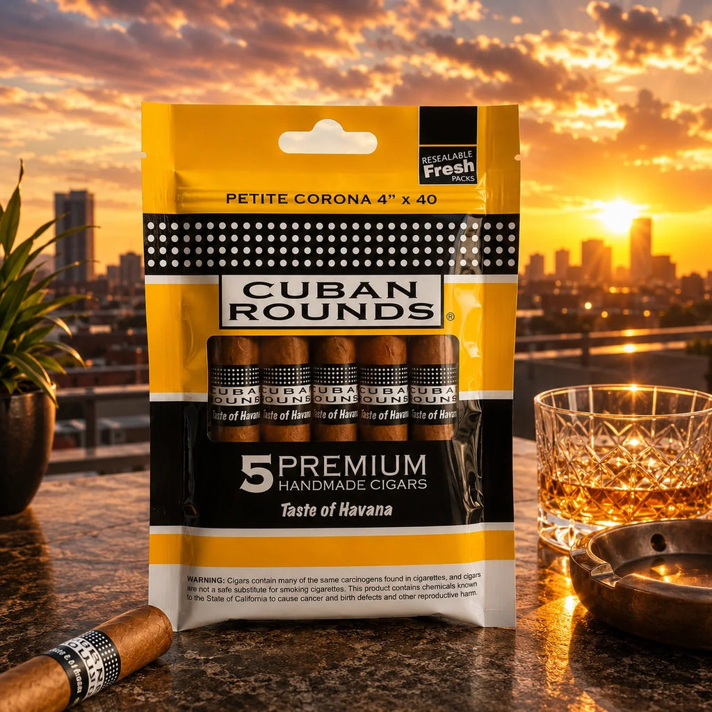 Cuban Rounds Petite Corona Fresh Cigar 5-Pack
