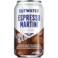 Cutwater Spirits Chocolate Espresso Martini Single Can