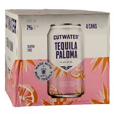 Cutwater Grapefruit tequila paloma 4 pack cans 4x355 ml
