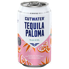 Cutwater Spirits Tequila Paloma Grapefruit Cocktail Can