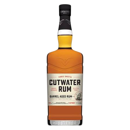 Cutwater Three Sheets Rum Barrel aged Rum 80 Proof 750 ml