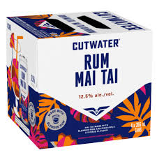 Cutwater Tiki Rum Mai Tai 4 pack cans 4x355 ml